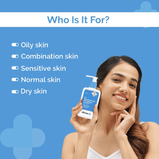 The Derma Co 2% Niacinamide Oily Skin Cleanser 125ml 