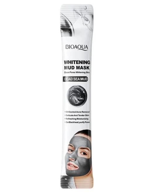 BIOQAUA Dead Sea Mud Whitening Mud Mask 8g 