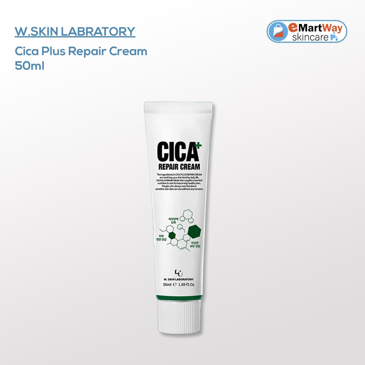 WSKINLAB Cica Plus Repair Cream 50ml 