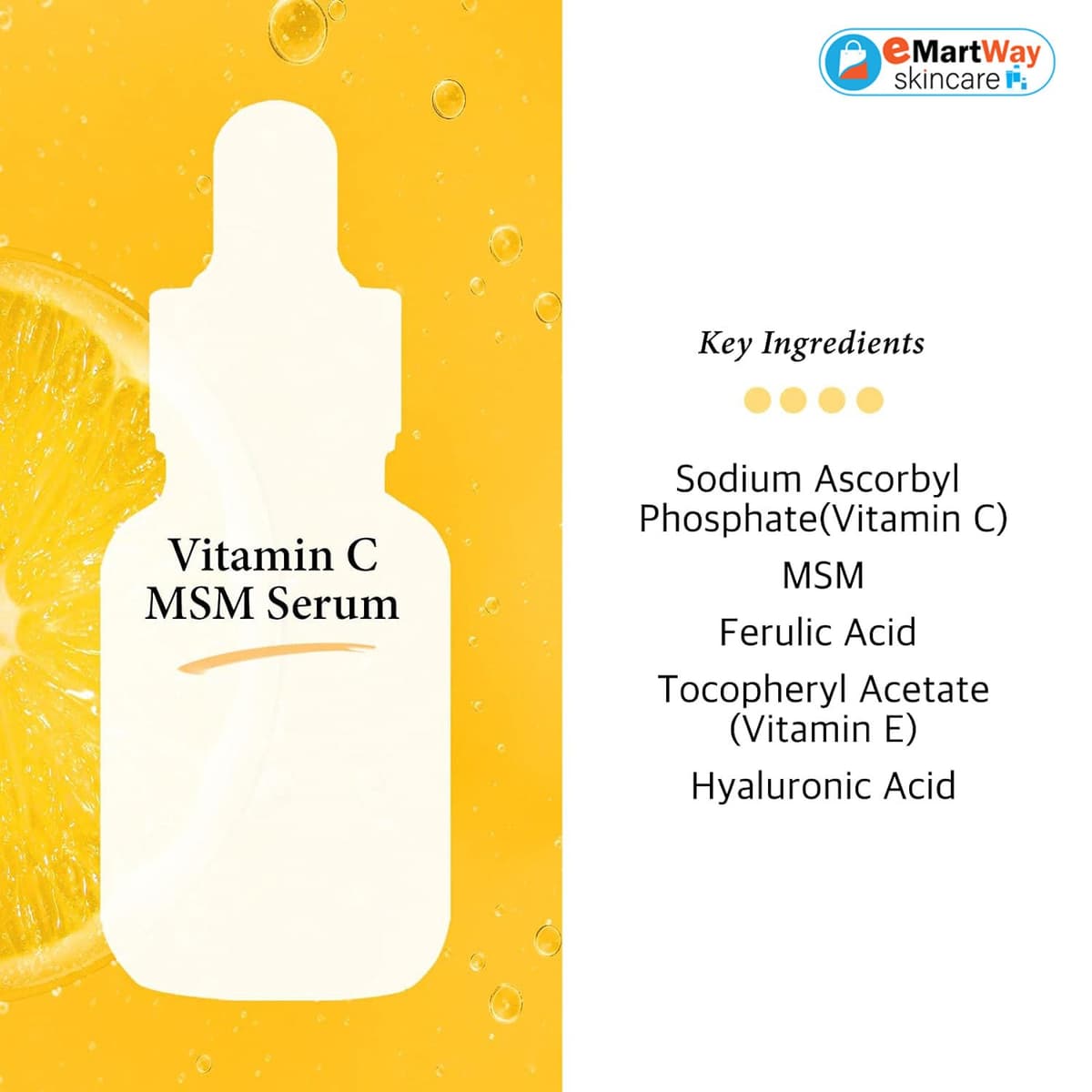 Cos De BAHA Vitamin C MSM Serum (VM) 30ml 