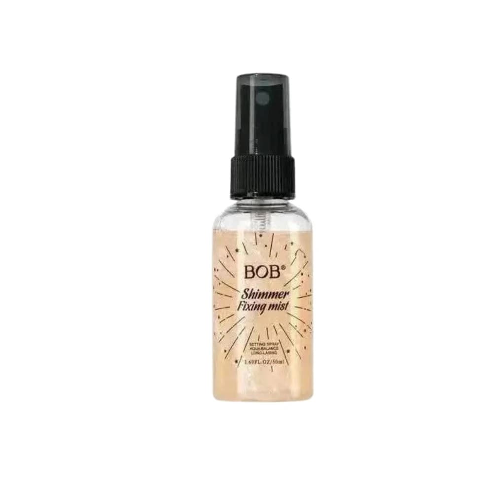 BOB Shimmer Fixing Mist 03  – Long-Lasting Hydrating Setting Spray (50ml)