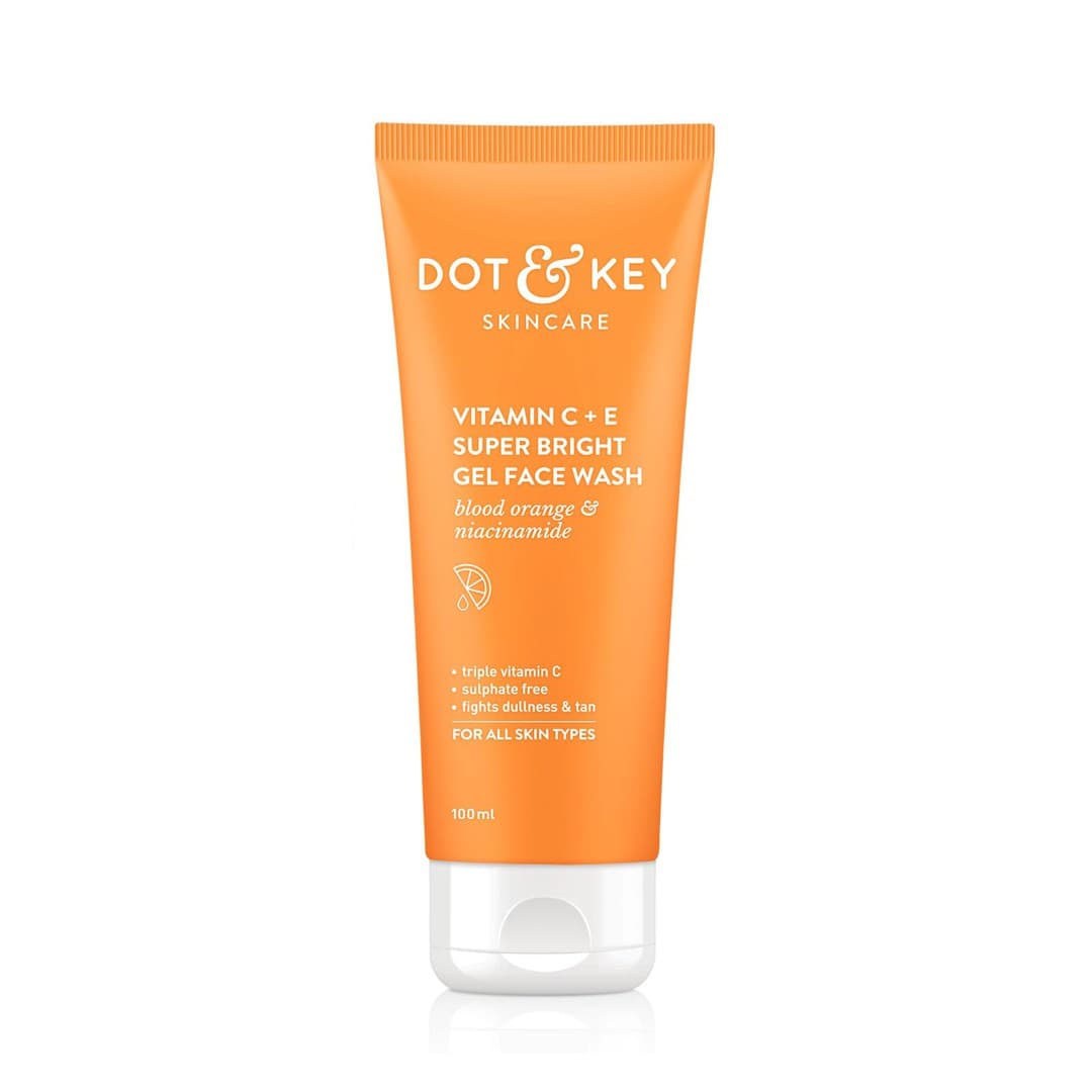 Dot & Key Vitamin C + E Super Bright Gel Face Wash 100ml 