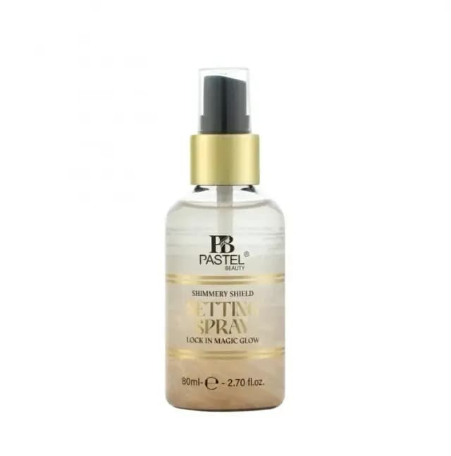 PASTEL BEAUTY Gold Shimmery Shield Setting Spray Sunset (PB-MF27) 80ml 