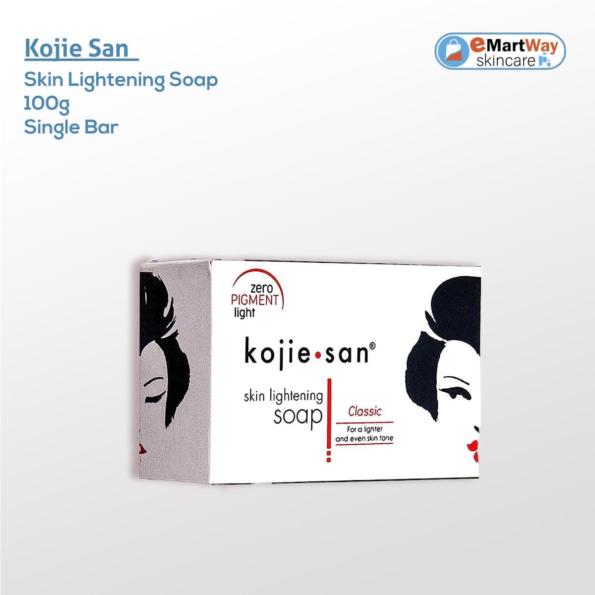 Kojie San Facial Beauty Soap Single Bar 100g (1 Piece) 