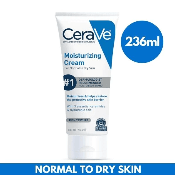 Cerave Moisturizing Cream For Normal To Dry Skin 236ml (USA) 