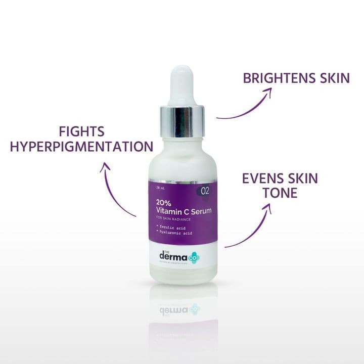 The Derma CO 20% Vitamin C Face Serum 20ml 