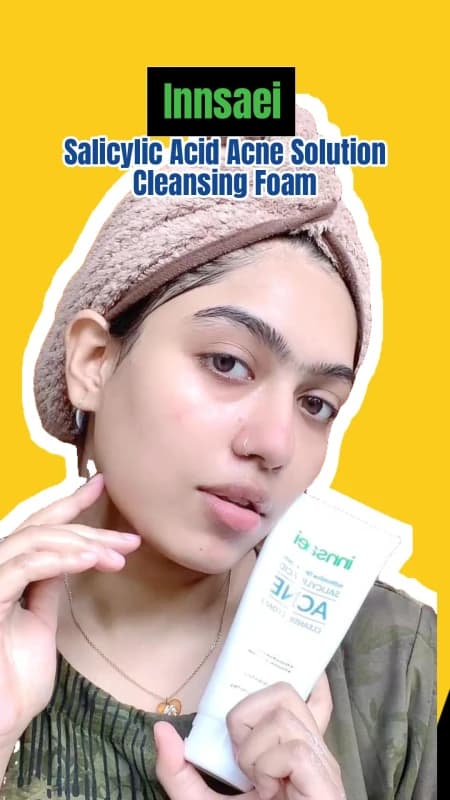 Innsaei Salicylic Acid Foam – Deep Clean & Acne Care