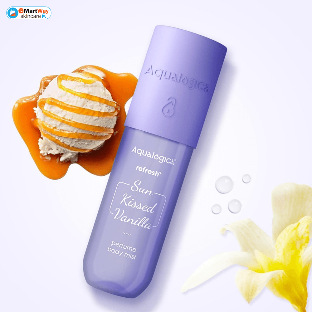 Aqualogica Refresh+ Sun Kissed Vanilla Perfume Body Mist 150ml 