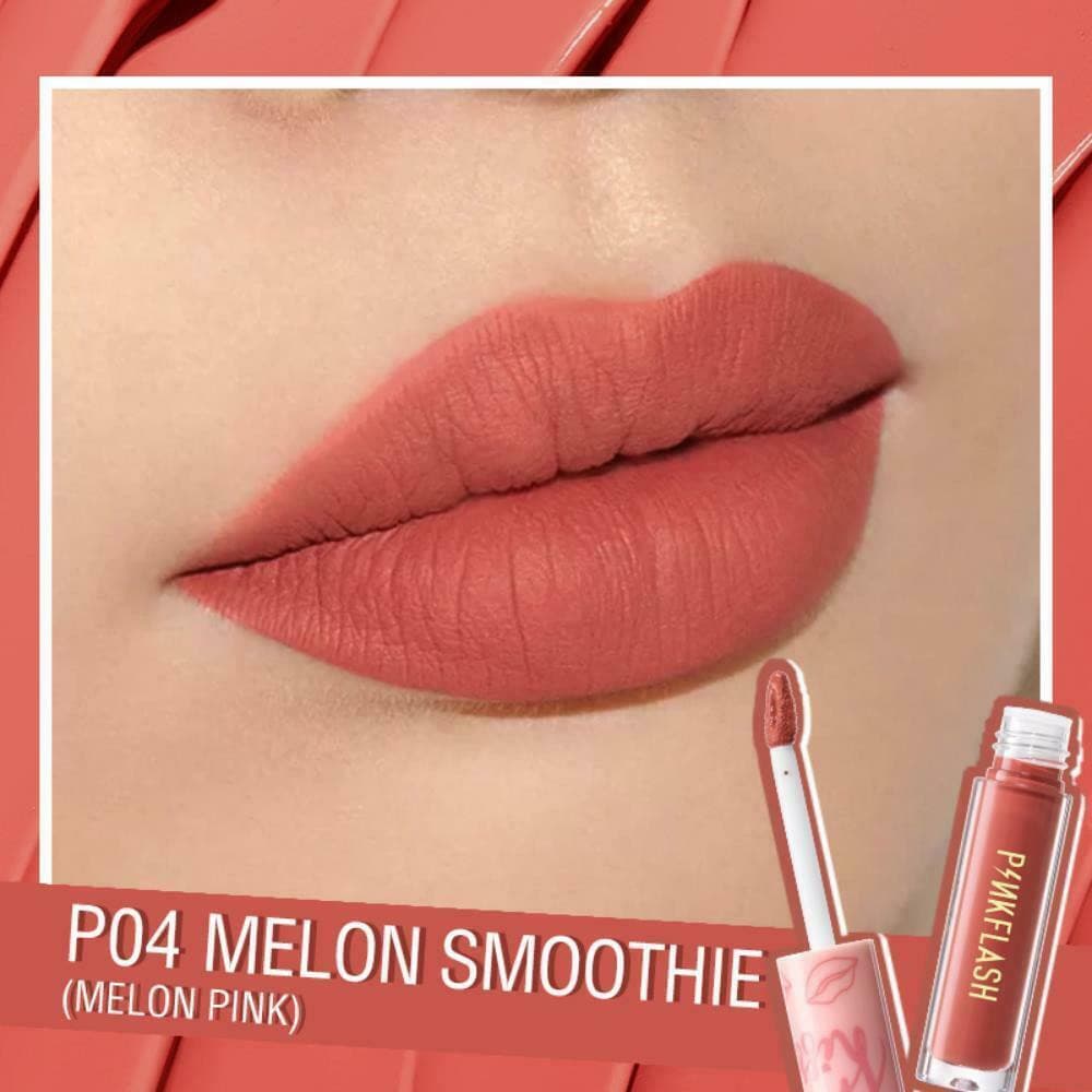 PINKFLASH Melting Matte Waterproof Lipcream P04 Melon 