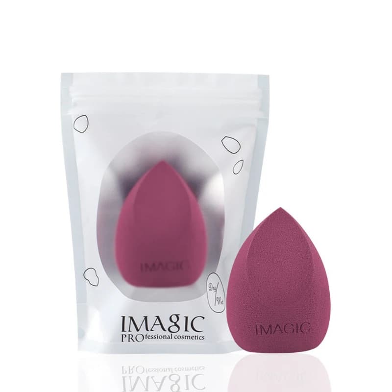 IMAGIC PROfessional Cosmetics Makeup Sponge Burgundy 