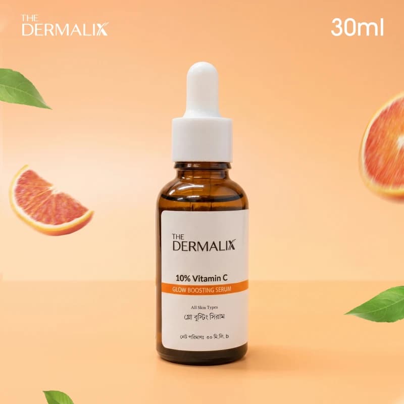 The Dermalix 10 % Vitamin C Glow Boosting Serum 30ml 