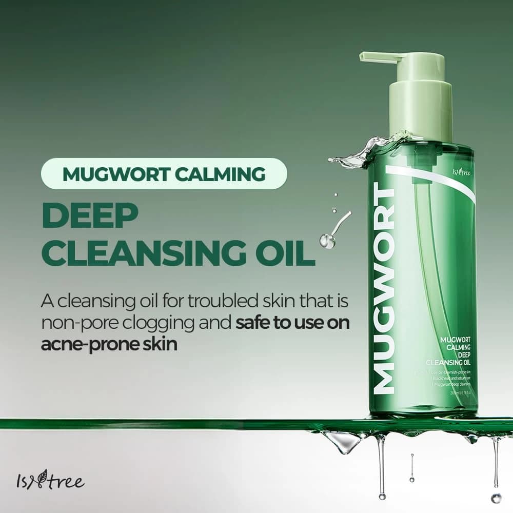 Isntree Mugwort Calming Deep Cleansing Oil 200ml 
