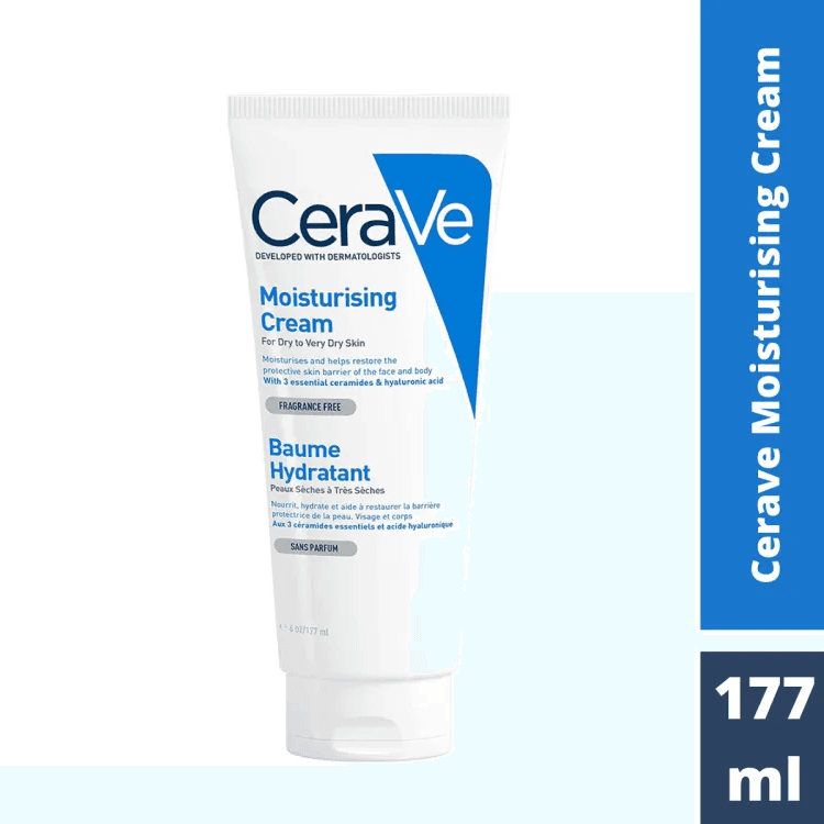 CeraVe Moisturizing Cream 177ml  Dry To Very Dry Skin 