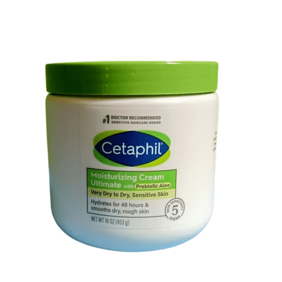 Cetaphil Moisturizing Cream Ultimate With Prebiotic Aloe Very Dry to Dry Sensitive Skin 453
