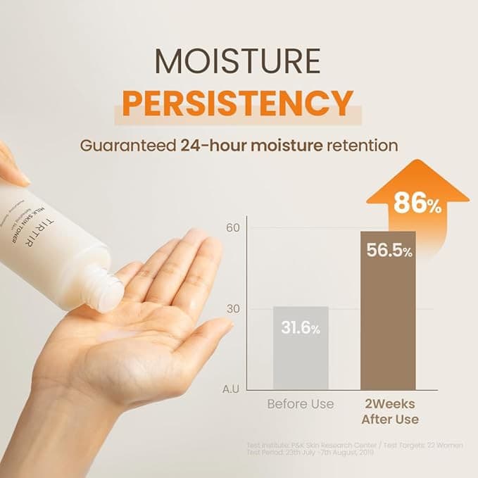 TIRTIR Milk Skin Rice Toner 150ml 