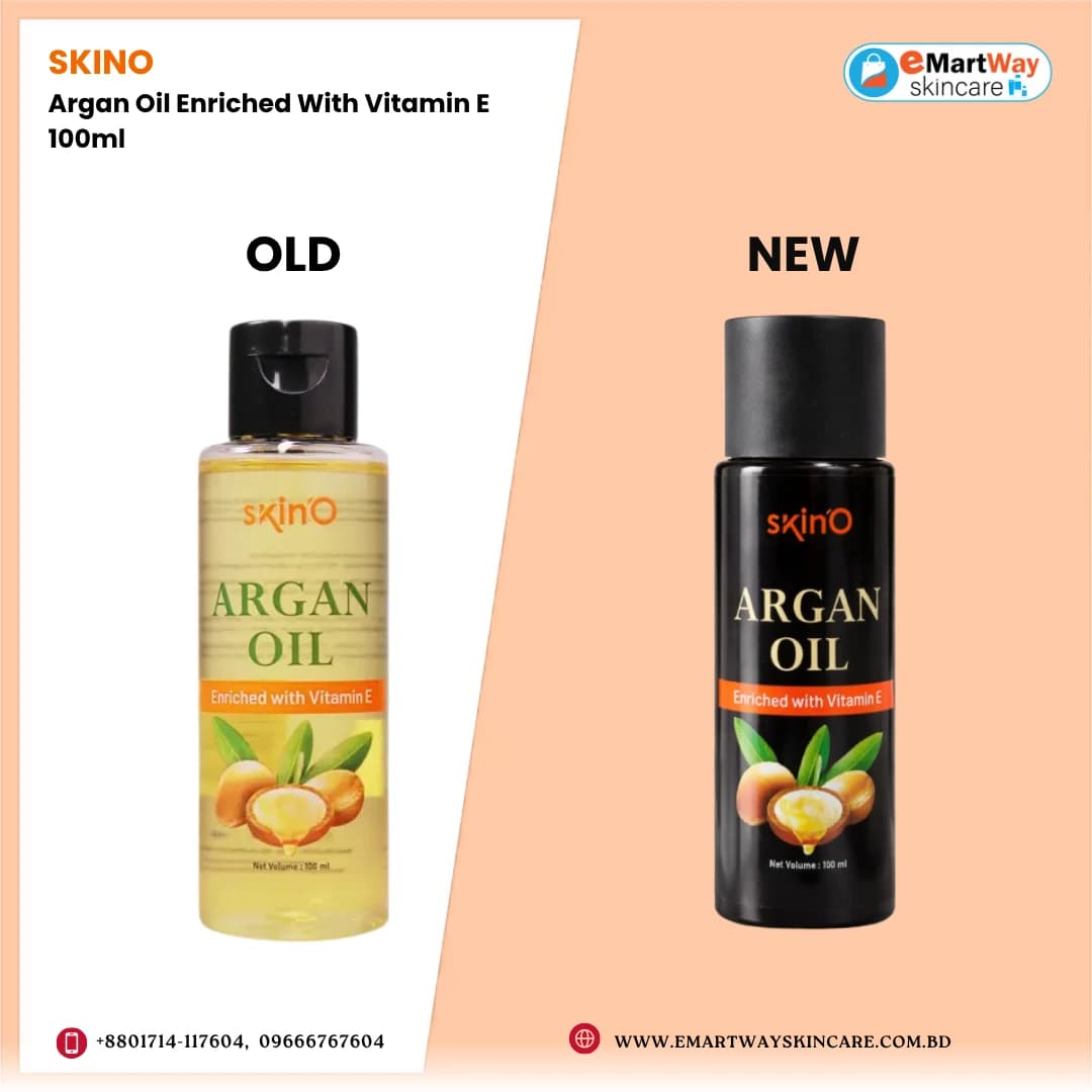 Skino Argan Oil Enriched With Vitamin E 100ml