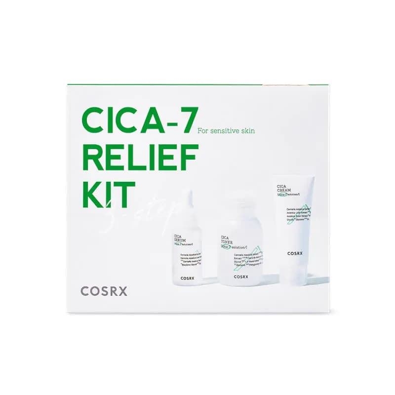 Cosrx CICA-7 Relief Kit (3 Step) 