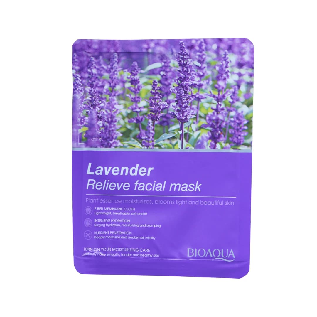 BIOAQUA Lavender Relieve Facial Mask 25g 