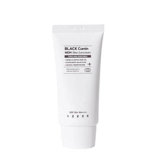 IZEZE Black Cumin NEM Bliss Suncream SPF 50+ PA++++ 50ml