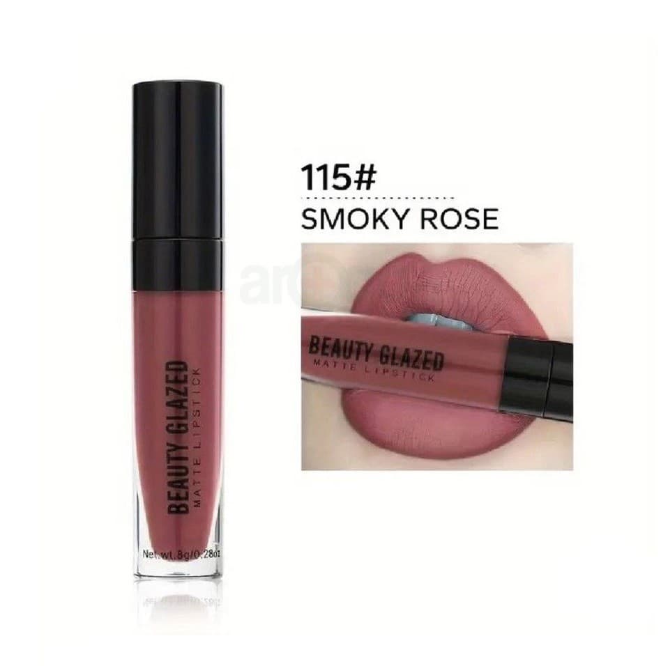 Beauty Glazed Matte Lipstick (115- Smokey Rose) 8g 