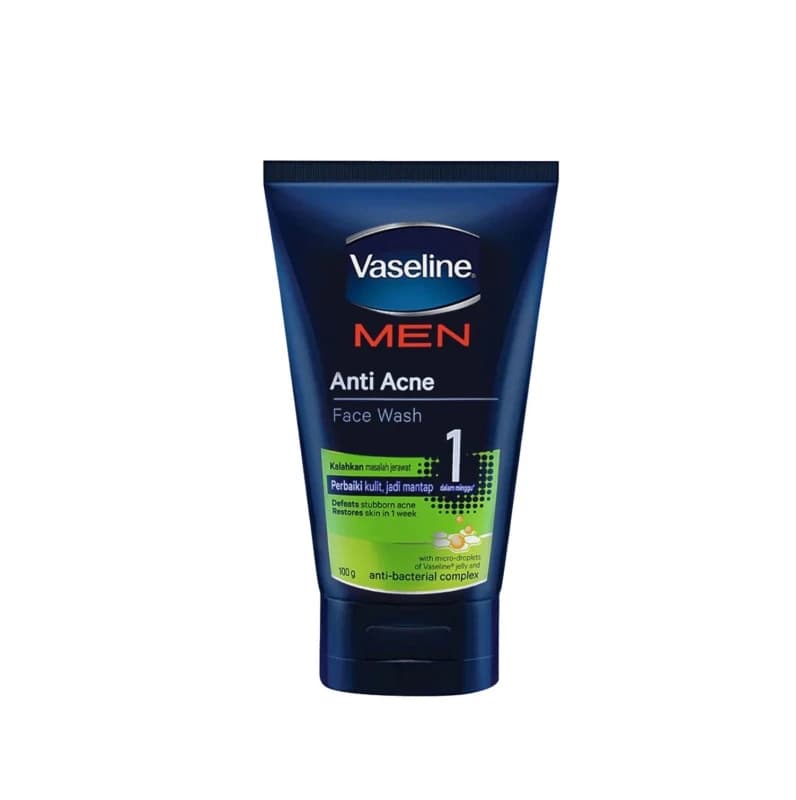 Vaseline Men Anti Acne Face Wash 100g 