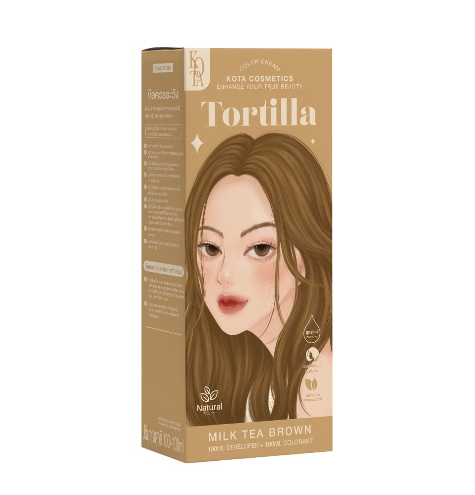 Kota Cosmetics Hair Color - Tortilla (EXP2027/3/20) 