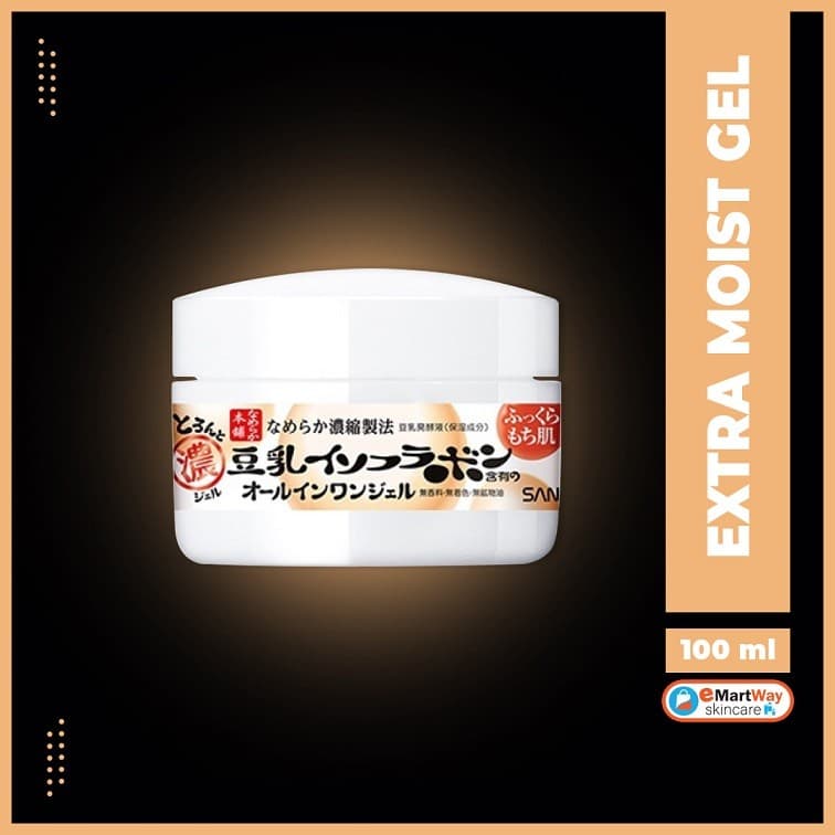 Sana Nameraka Honpo Extra Moist Gel All In One Cream 100g 
