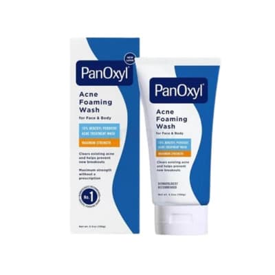 PanOxyl Acne Foaming Wash Benzoyl Peroxide 10% Maximum Strength