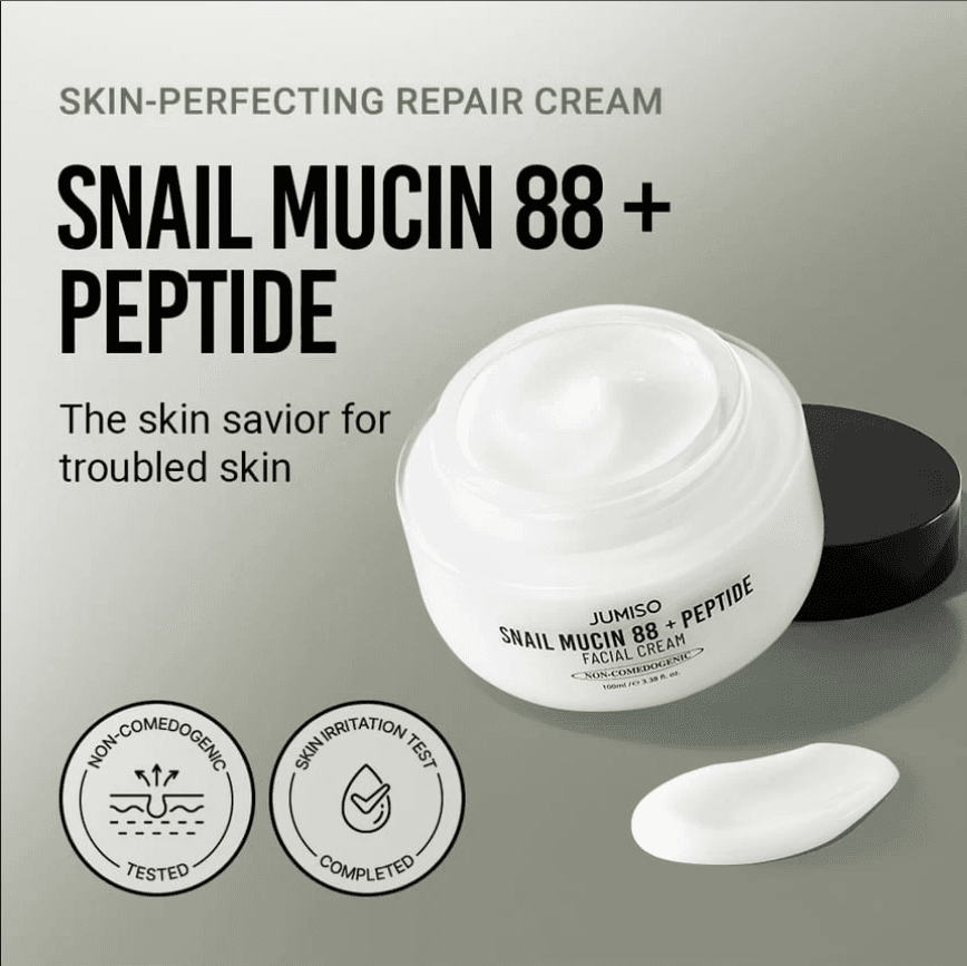 Jumiso Snail Mucin 88 + Peptide Cream 100ml 