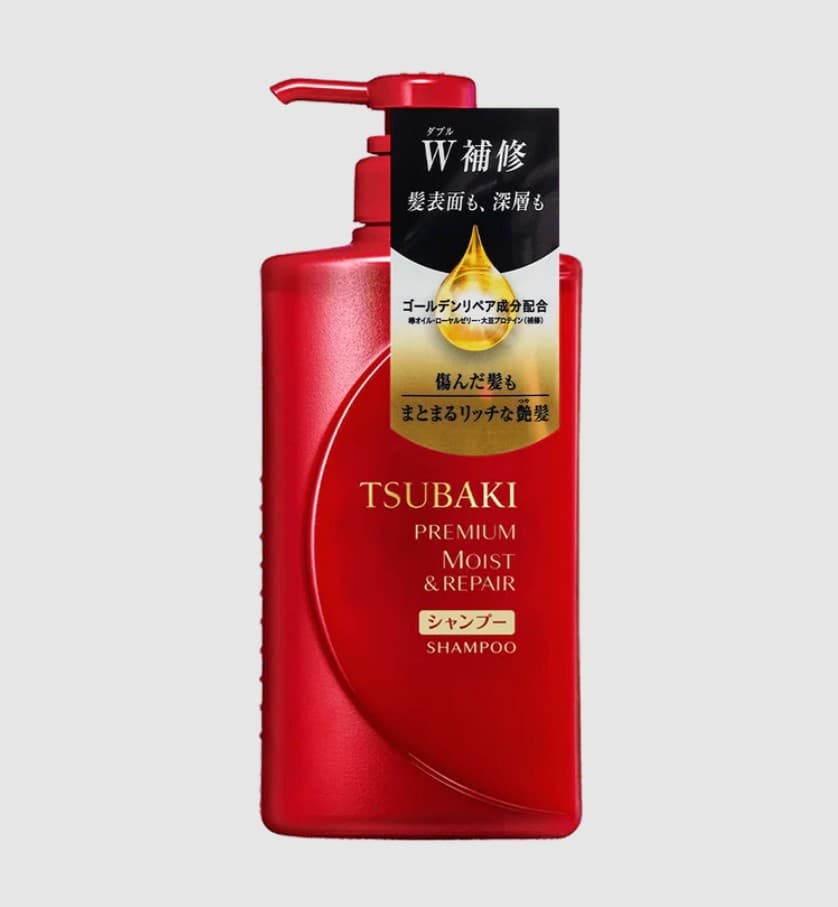 Shiseido Tsubaki Premium Moist & Repair Shampoo 490ml (2027/02) 