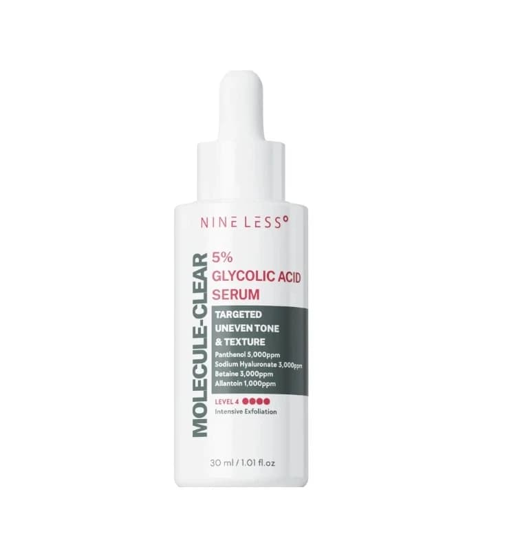 NINELESS Molecule- Clear 5% Glycolic Acid Serum 30ml
