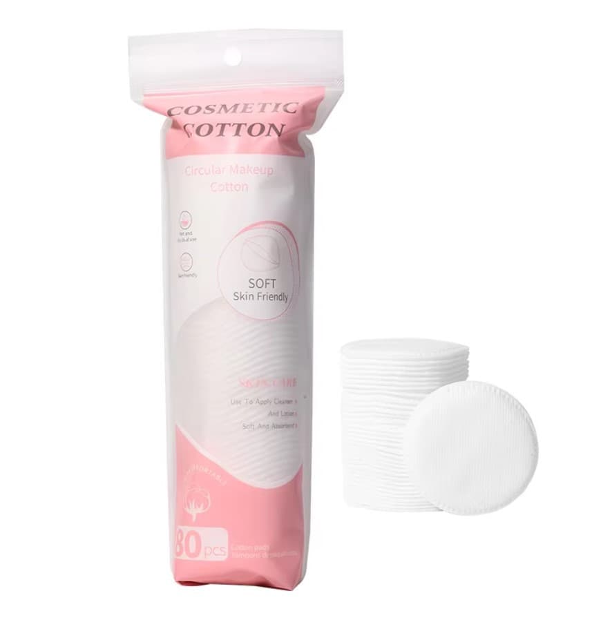 LMLTOP Cosmetic Skin Friendly Soft Cotton Pads 80pcs 