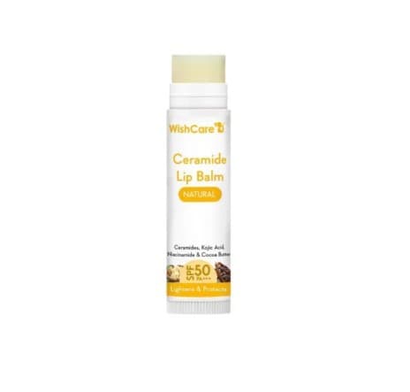 WishCare Ceramide Lip Balm Natural with SPF 50 PA+++