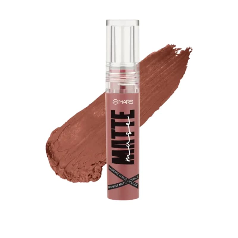 Mars Matte Mousse LIpstick - (Empress-05) 3ml 