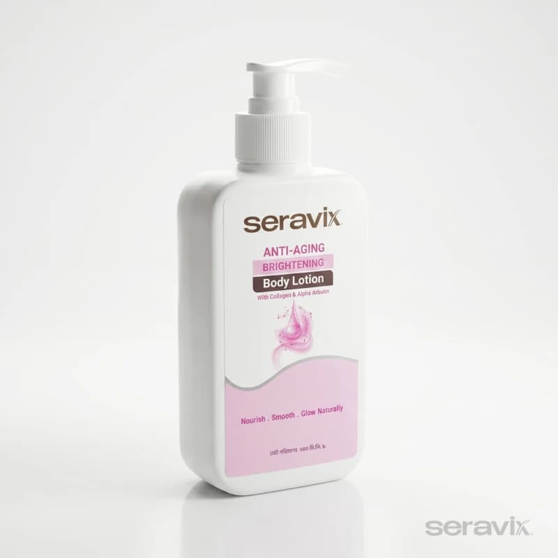 Seravix Anti Aging Brightening Body Lotion With Collagen & Alpha Arbutin 240ml 