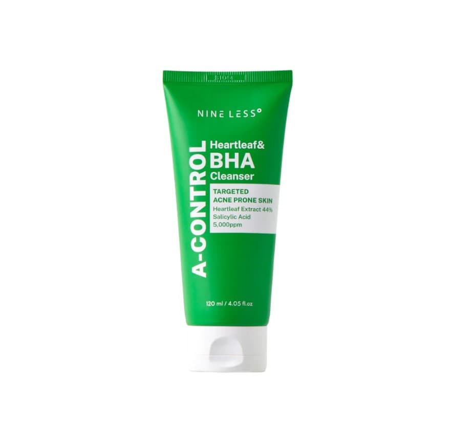 NINELESS A Control Heartleaf & BHA Cleanser 120ml 