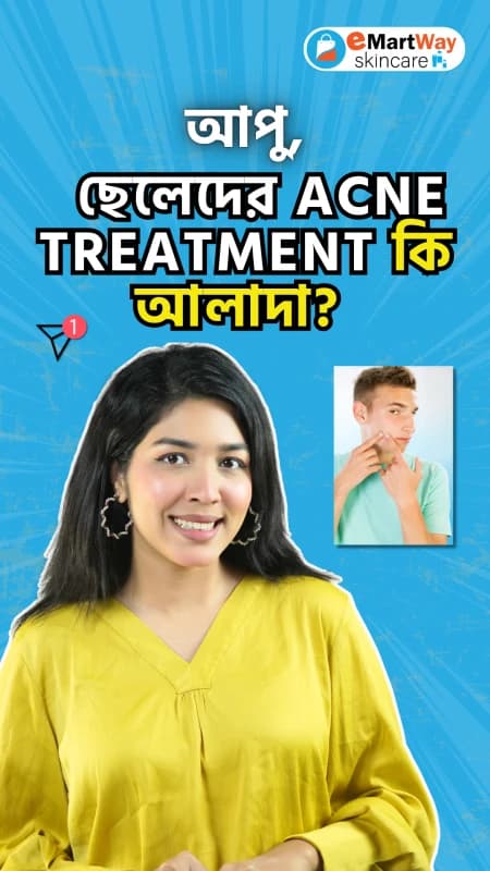 Is acne treatment different for men?
