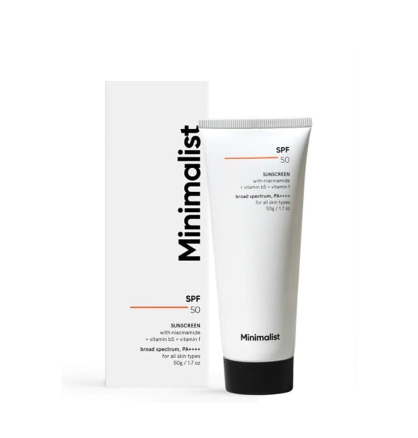 Minimalist SPF 50 Sunscreen 50g