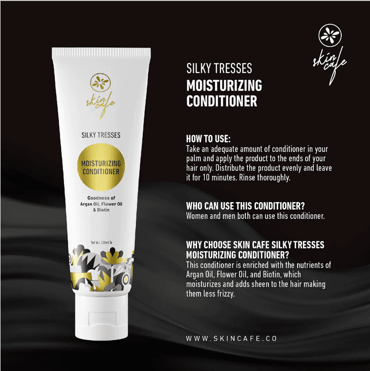Skin Cafe Silky Tresses Moisturizing Conditioner 120ml 