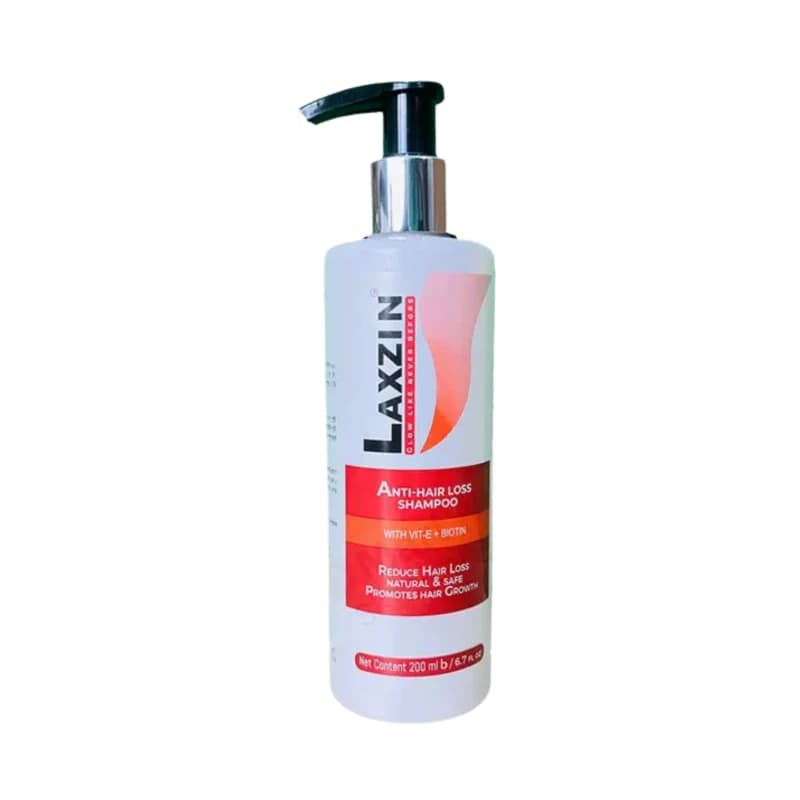 Laxzin Anti-Hair Loss Shampoo With Vitamin E & Biotin 400ml
