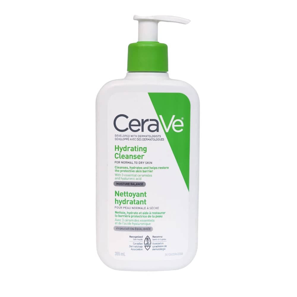 CeraVe Hydrating Cleanser Normal To Dry Skin 355ml (USA Version) 