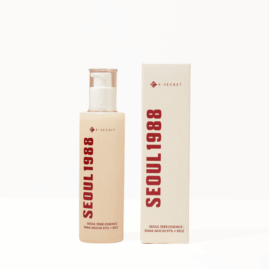 K - Secret Seoul1988 Essence: Snail Mucin 97% + Rice 100ml