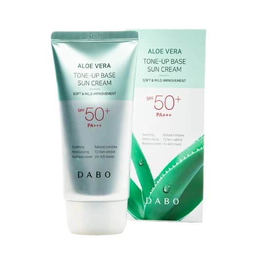 Dabo Aloe Vera Tone Up Base Sun Cream SPF50+ PA+++ 70ml 