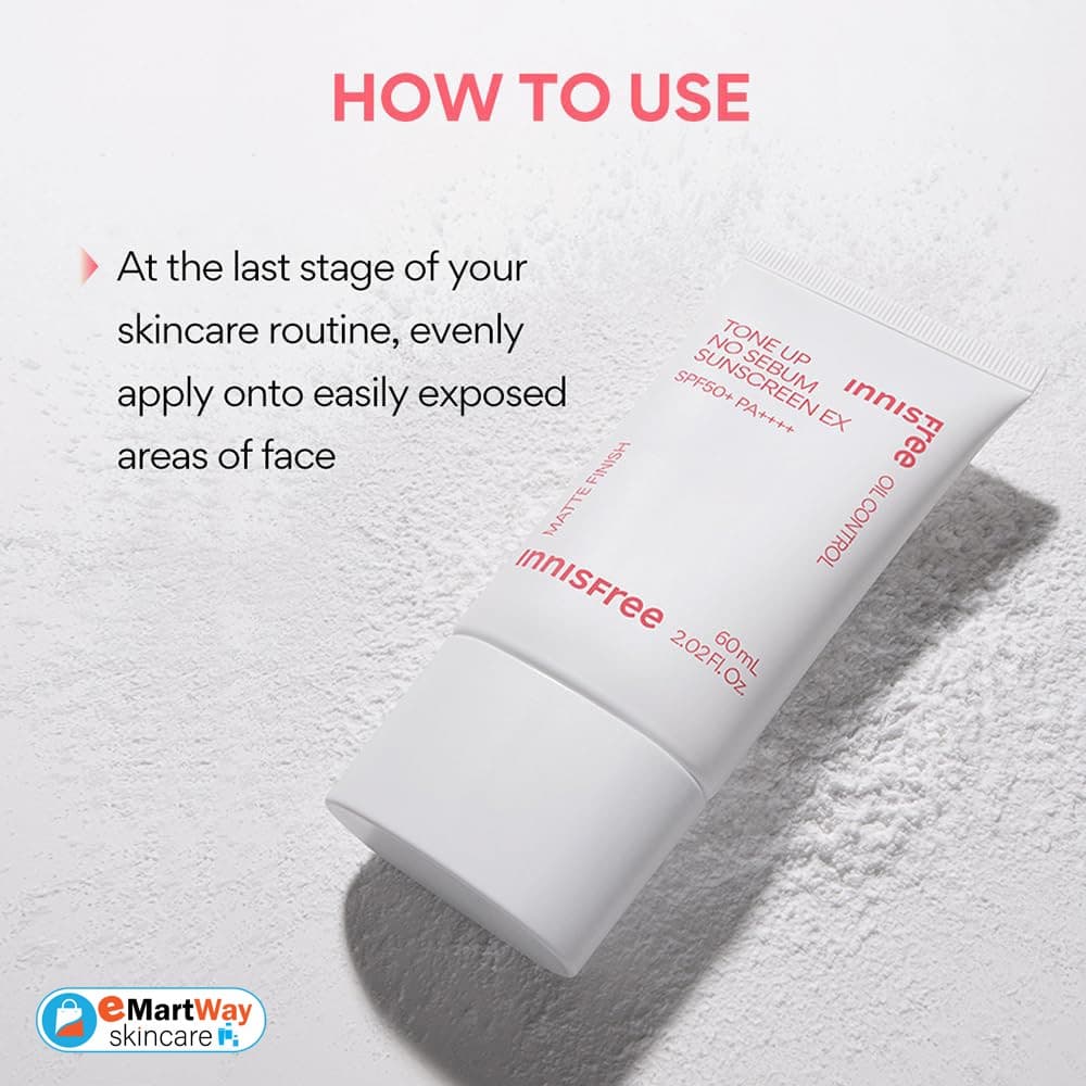 Innisfree Tone Up No Sebum Sunscreen SPF50+ PA++++ 