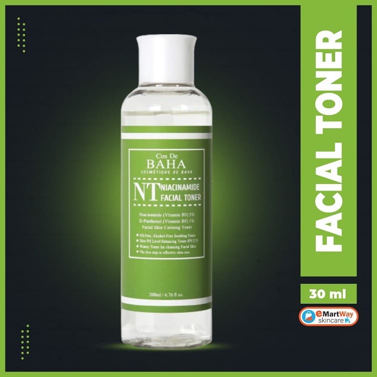 Cos De BAHA Niacinamide Facial Toner (NT) 200ml (EXP2027/03) 