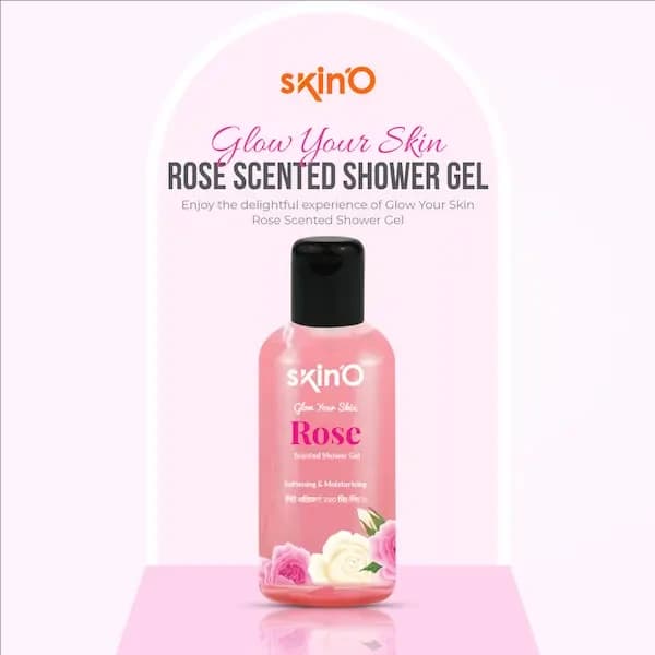 Skino Rose Scented Shower Gel 220ml 