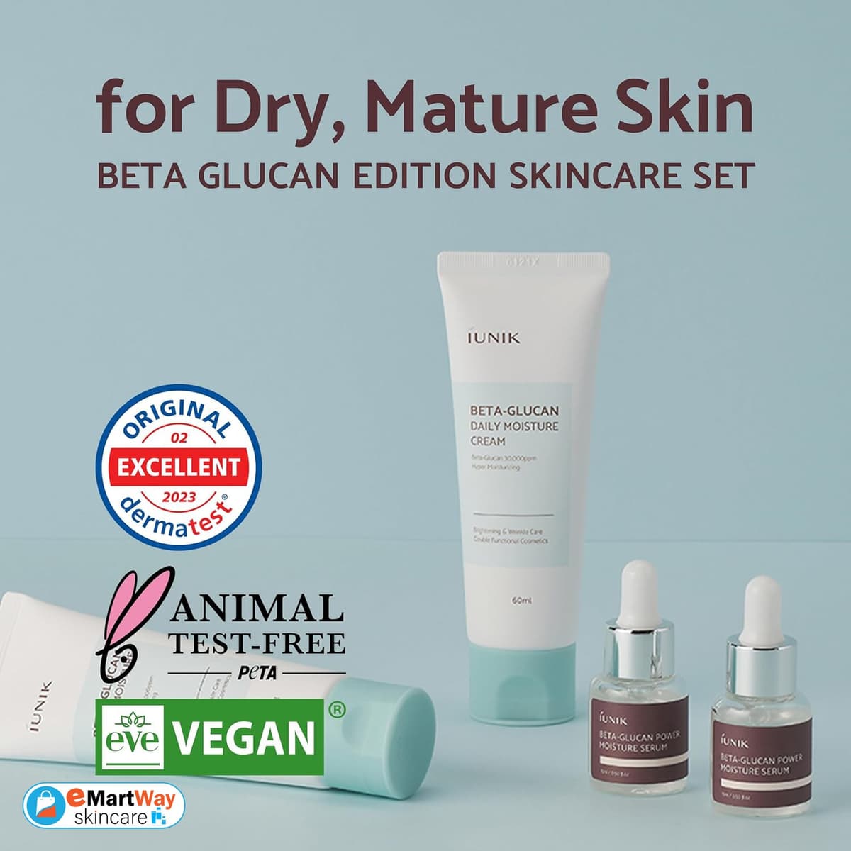 iUNIK Beta-Glucan Edition Skin Care Set 