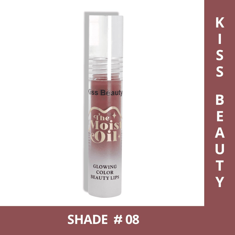 Kiss Beauty The Moist Oil Lipgloss (Shade 08) 