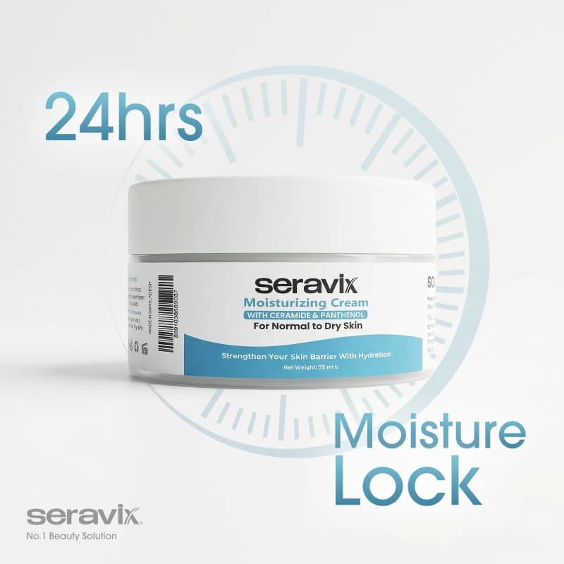 Seravix Moisturizing Cream For Normal To Dry Skin 75ml 