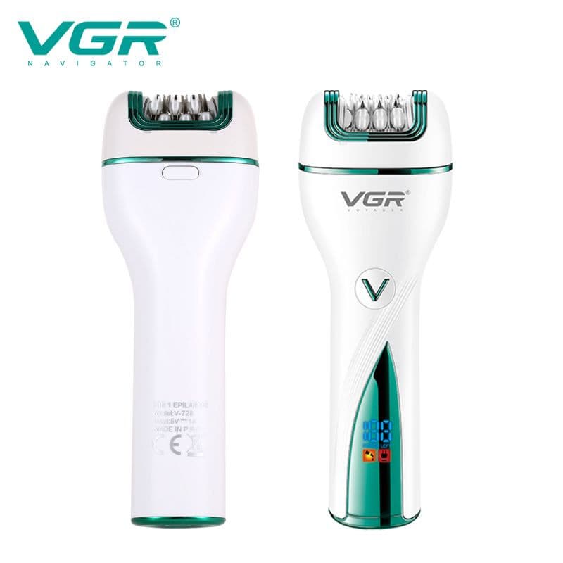 VGR V-728 Electric 3 In1 New Epilator Needle Hair Removal 